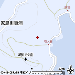 兵庫県姫路市家島町真浦415周辺の地図