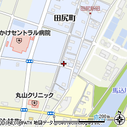静岡県浜松市中央区田尻町50周辺の地図