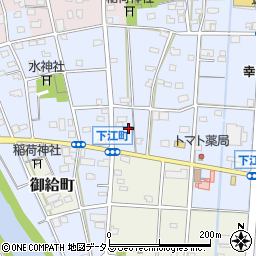 静岡県浜松市中央区下江町203周辺の地図