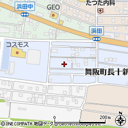 静岡県浜松市中央区舞阪町長十新田325周辺の地図
