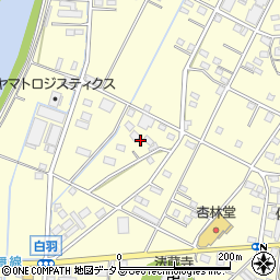 静岡県浜松市中央区白羽町290周辺の地図