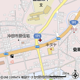 島根県益田市東町20-31周辺の地図