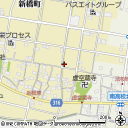 静岡県浜松市中央区新橋町1203周辺の地図