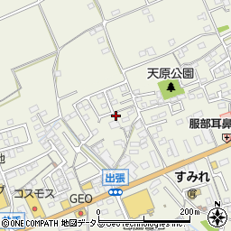 岡山県総社市井手1158周辺の地図