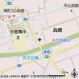 株式会社辰巳組　小笠営業所周辺の地図
