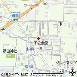 岡山県岡山市中区下204周辺の地図