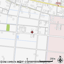 静岡県浜松市中央区小沢渡町1685周辺の地図