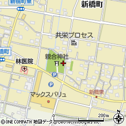 静岡県浜松市中央区新橋町1250周辺の地図