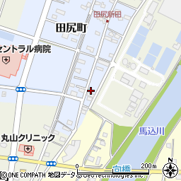 静岡県浜松市中央区田尻町30周辺の地図