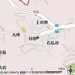兵庫県神戸市須磨区妙法寺谷田周辺の地図