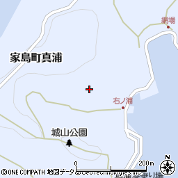 兵庫県姫路市家島町真浦411周辺の地図