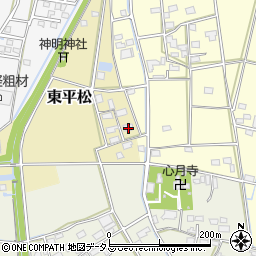 静岡県磐田市東平松833周辺の地図