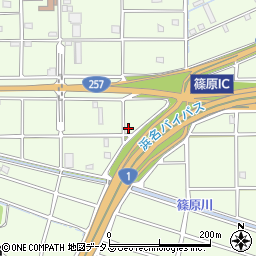 静岡県浜松市中央区篠原町20710周辺の地図