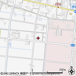 静岡県浜松市中央区小沢渡町1697周辺の地図