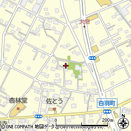 静岡県浜松市中央区白羽町717周辺の地図