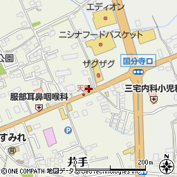 岡山県総社市井手1222周辺の地図