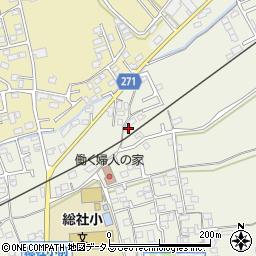 岡山県総社市総社1207周辺の地図