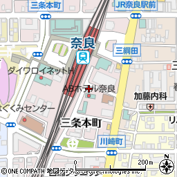 株式会社淺沼組奈良営業所周辺の地図