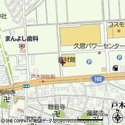 三重県津市戸木町周辺の地図