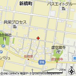 静岡県浜松市中央区新橋町1209周辺の地図
