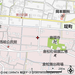 静岡県浜松市中央区倉松町135周辺の地図