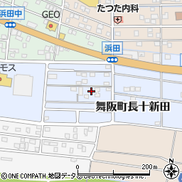 静岡県浜松市中央区舞阪町長十新田329周辺の地図