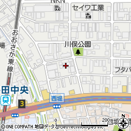 東洋紙工株式会社周辺の地図