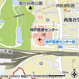 国立病院機構　神戸医療センター周辺の地図