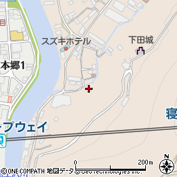 静岡県下田市中550-1周辺の地図