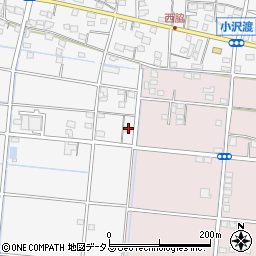 静岡県浜松市中央区小沢渡町1705周辺の地図