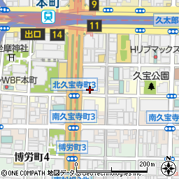 マクラーレン大阪周辺の地図