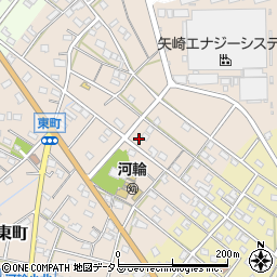 静岡県浜松市中央区東町181周辺の地図