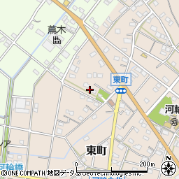 静岡県浜松市中央区東町396周辺の地図