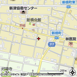 静岡県浜松市中央区新橋町1474周辺の地図