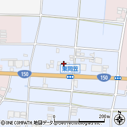 静岡県袋井市東同笠468周辺の地図