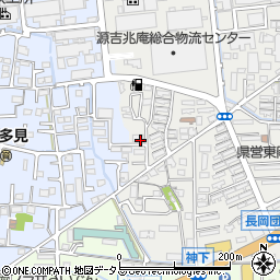 岡山県岡山市中区長岡302-10周辺の地図
