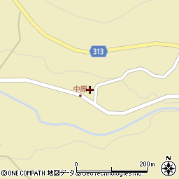 広島県山県郡北広島町中原677周辺の地図