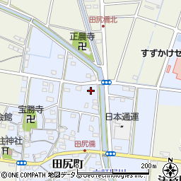 静岡県浜松市中央区田尻町260周辺の地図