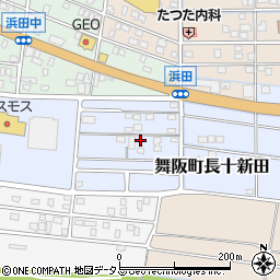 静岡県浜松市中央区舞阪町長十新田328周辺の地図