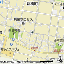 静岡県浜松市中央区新橋町1216周辺の地図