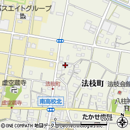 静岡県浜松市中央区法枝町548周辺の地図