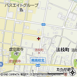 静岡県浜松市中央区新橋町1188周辺の地図