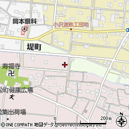 静岡県浜松市中央区倉松町215周辺の地図