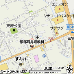 岡山県総社市井手1215周辺の地図