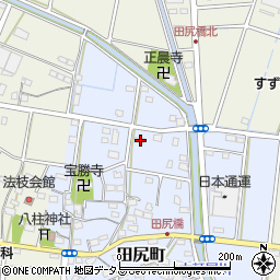 静岡県浜松市中央区田尻町252周辺の地図