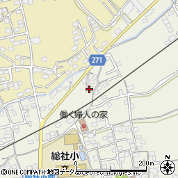 岡山県総社市総社1233周辺の地図