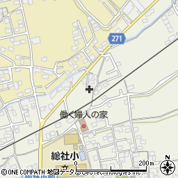 岡山県総社市総社1233周辺の地図