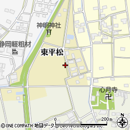 静岡県磐田市東平松775周辺の地図