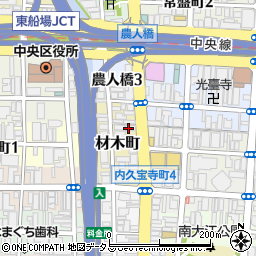 有限会社南進物産商会　大阪営業所周辺の地図