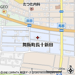 静岡県浜松市中央区舞阪町長十新田360周辺の地図